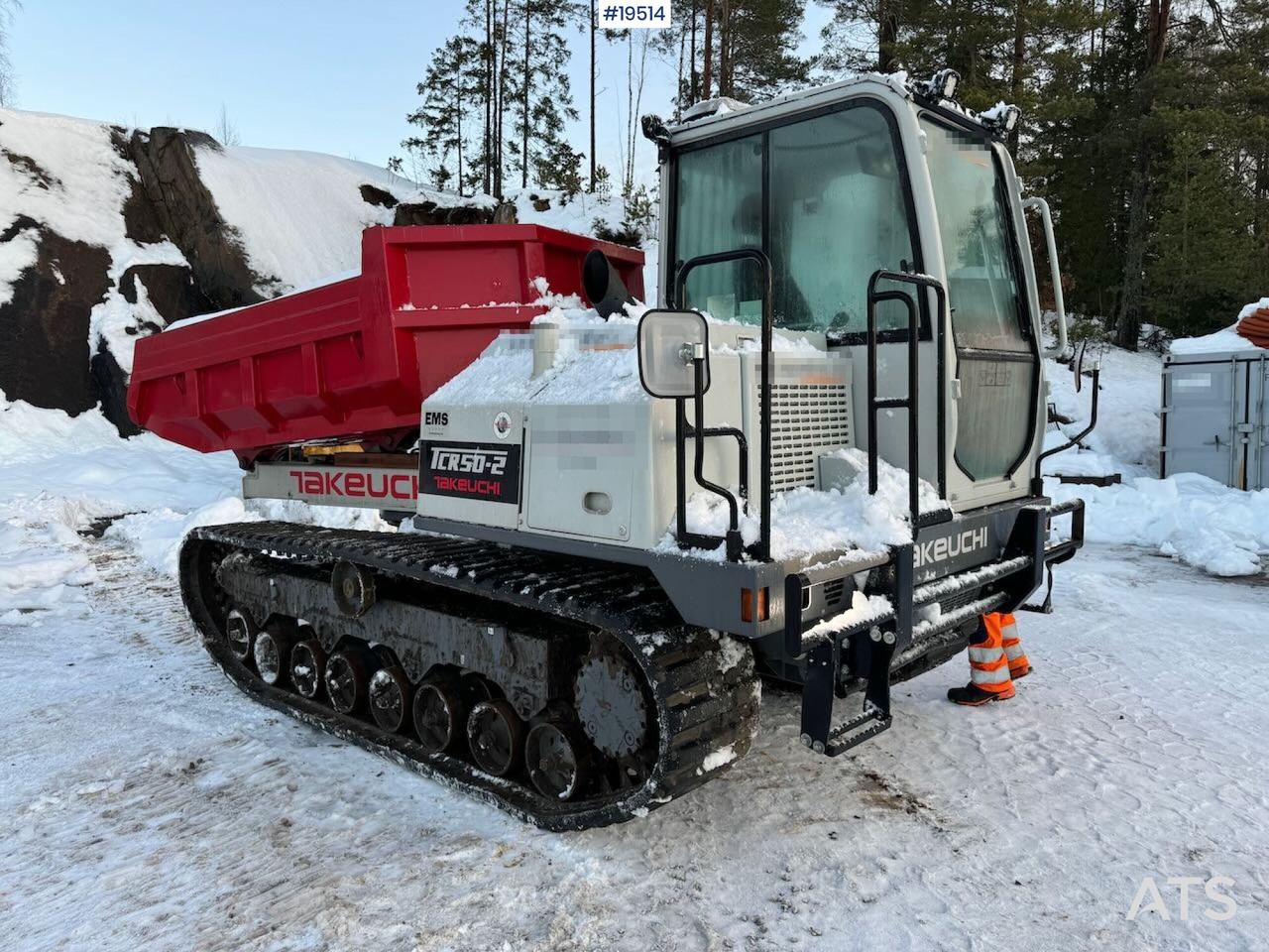 Takeuchi TCR50-2 - Dumper: picture 1 Takeuchi TCR50-2 - Dumper: picture 1