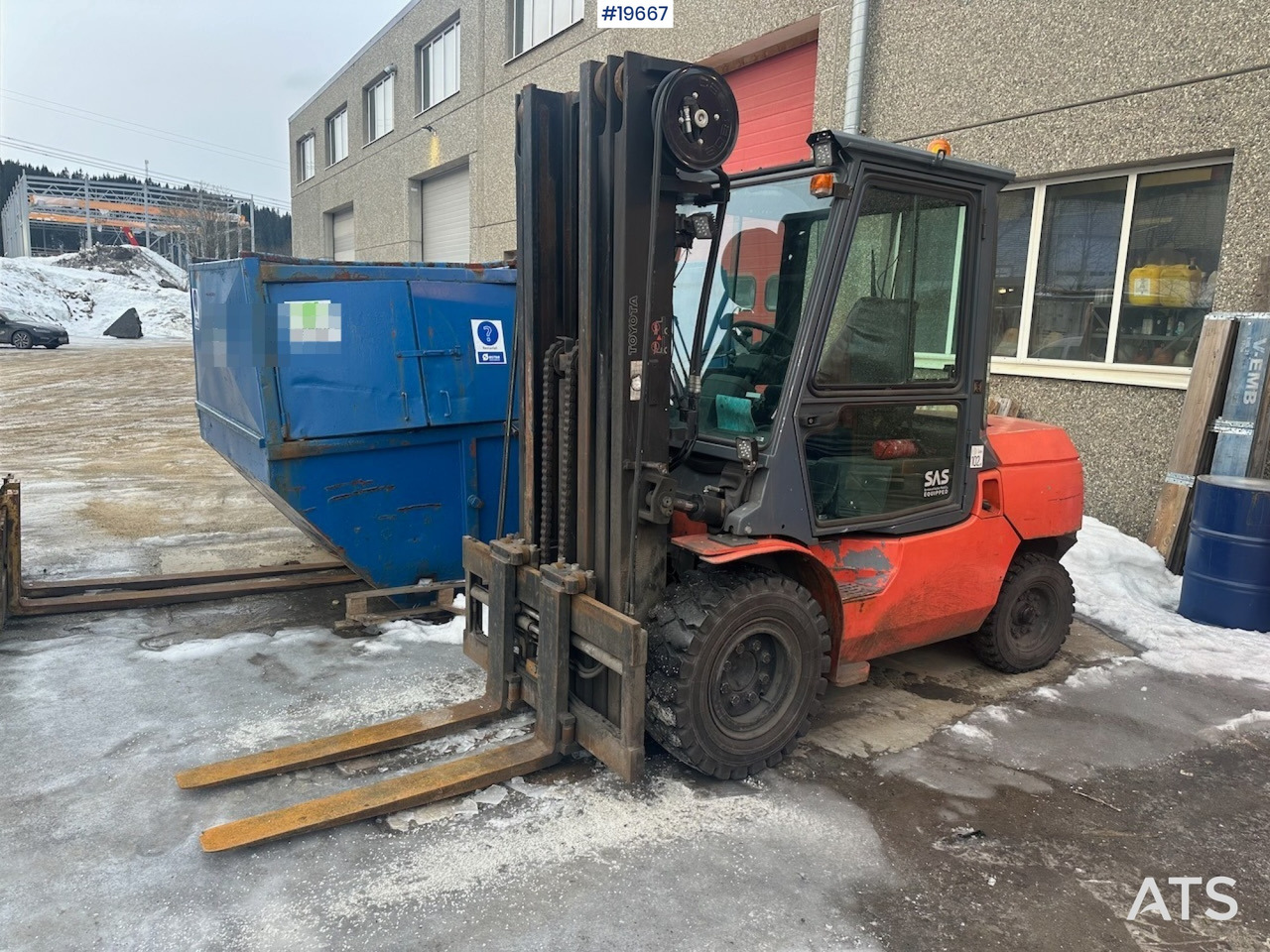 Toyota 02-7FD45 - Forklift: picture 2 Toyota 02-7FD45 - Forklift: picture 2