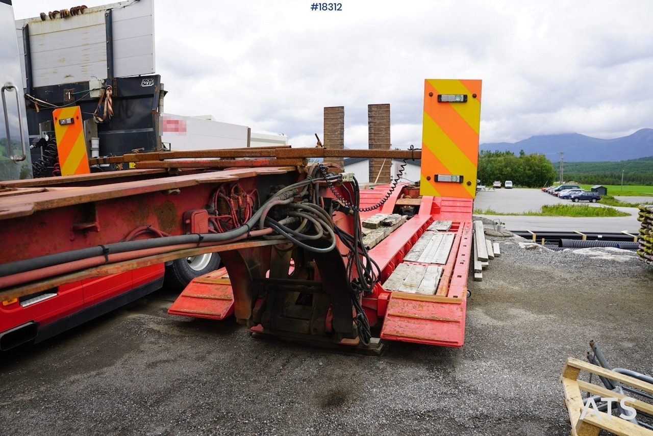 Vang 4 akslet brønnhenger - Low loader semi-trailer: picture 3 Vang 4 akslet brønnhenger - Low loader semi-trailer: picture 3