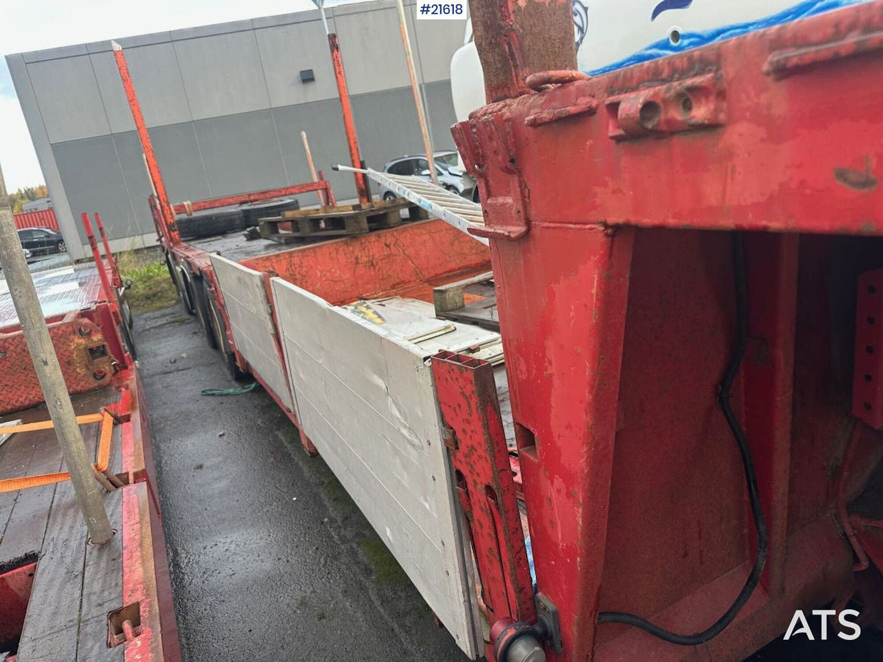 Vang DC 111 Ts 3 akslet brønnhenger - Low loader semi-trailer: picture 4 Vang DC 111 Ts 3 akslet brønnhenger - Low loader semi-trailer: picture 4