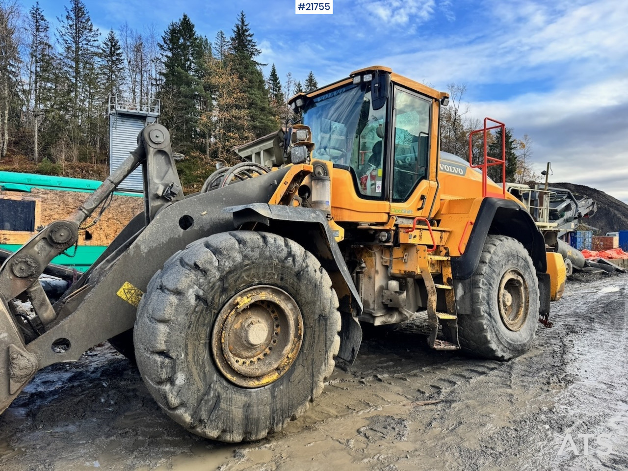 Volvo 2018 Volvo L180H Hjullaster m/ Skuffe. - Wheel loader: picture 2 Volvo 2018 Volvo L180H Hjullaster m/ Skuffe. - Wheel loader: picture 2