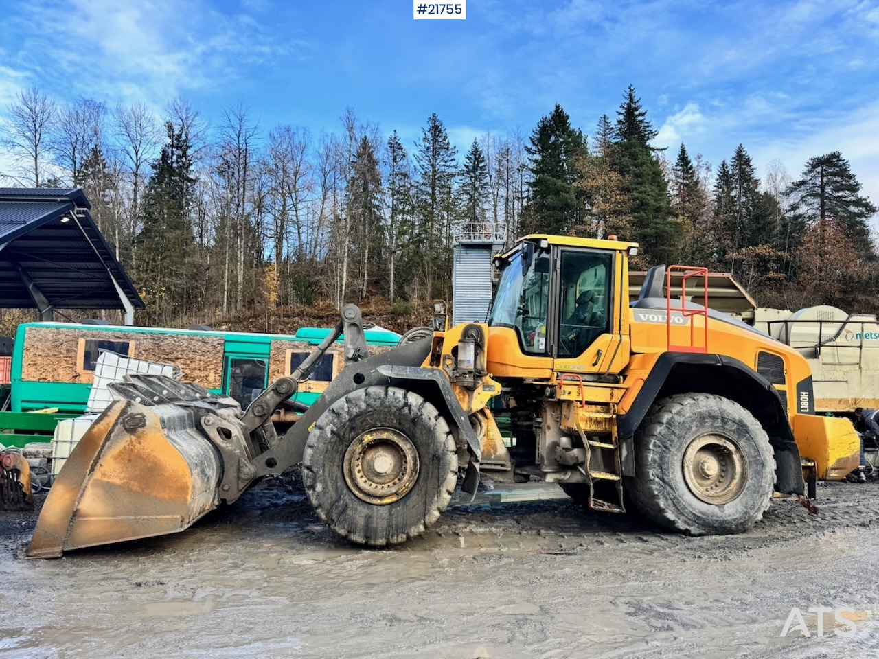 Volvo 2018 Volvo L180H Hjullaster m/ Skuffe. - Wheel loader: picture 1 Volvo 2018 Volvo L180H Hjullaster m/ Skuffe. - Wheel loader: picture 1
