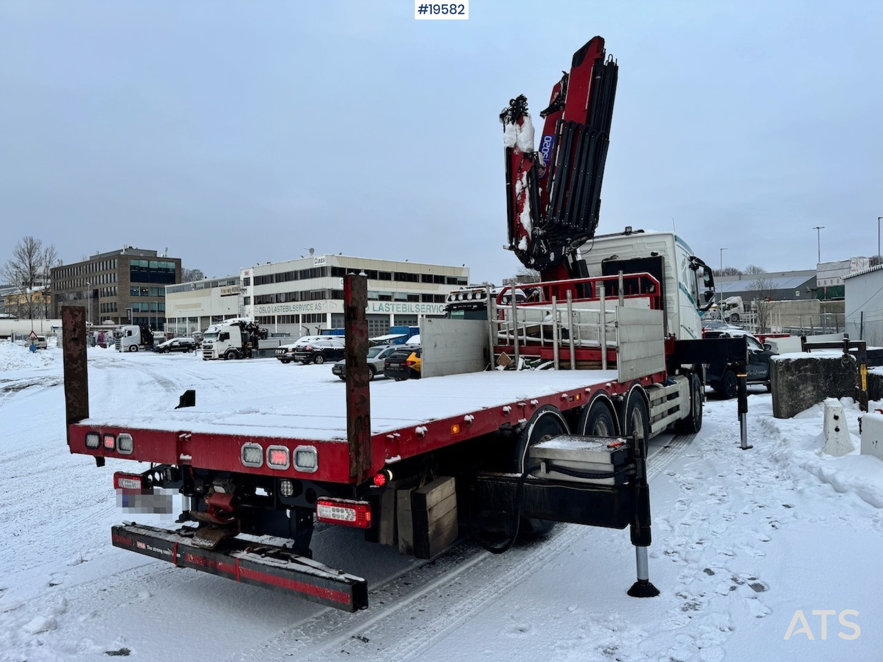 Volvo FH540 - Crane truck, Dropside/ Flatbed truck: picture 5 Volvo FH540 - Crane truck, Dropside/ Flatbed truck: picture 5