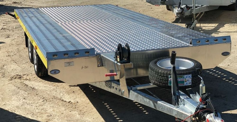 Boro NOWA LAWETA Merkury ALUMINIOWY 4,5m! - Autotransporter trailer: picture 2 Boro NOWA LAWETA Merkury ALUMINIOWY 4,5m! - Autotransporter trailer: picture 2