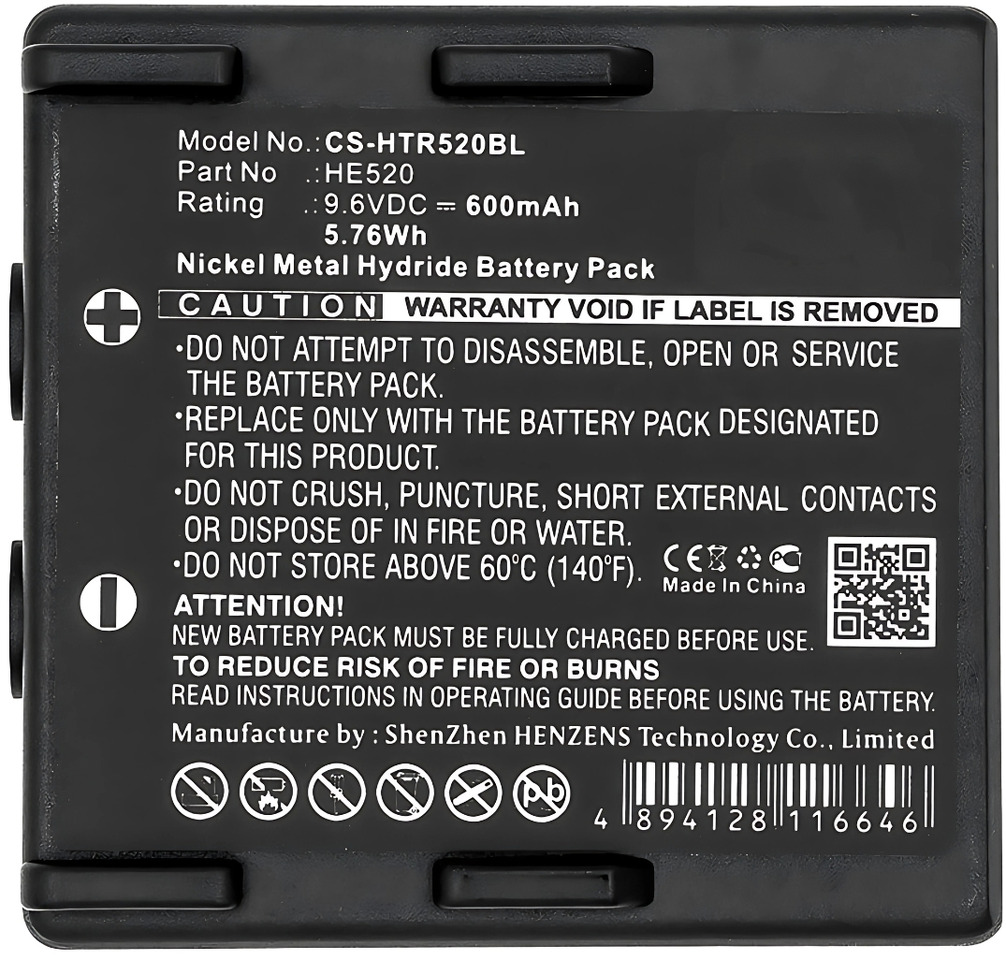 Hetronic compatible battery 8300510, 68300520, 68300530, FBH900, HE520, HT-02, - Battery for Loader crane: picture 4 Hetronic compatible battery 8300510, 68300520, 68300530, FBH900, HE520, HT-02, - Battery for Loader crane: picture 4