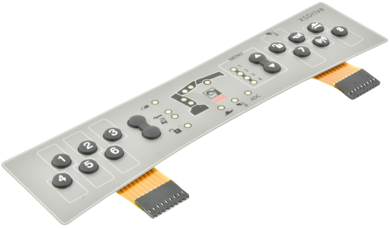 Membrane board for radio remote control Hiab XS Drive - Electrical system for Loader crane: picture 2 Membrane board for radio remote control Hiab XS Drive - Electrical system for Loader crane: picture 2