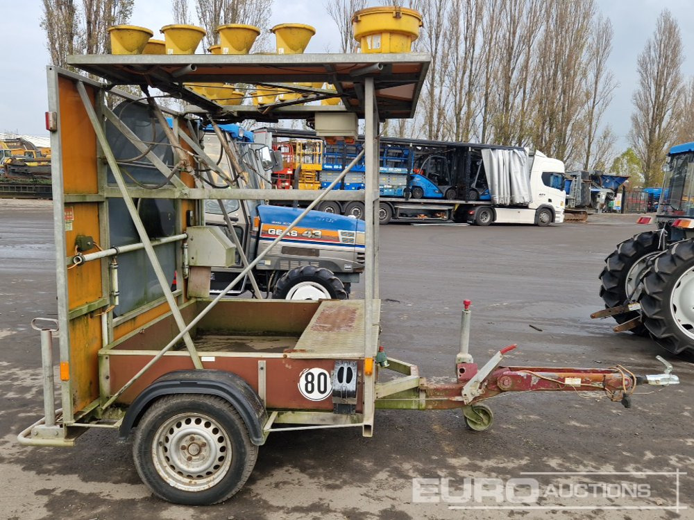 1995 Nissen Single Axle Traffic Control Trailer (German Reg. Docs. Available) - Construction equipment, Trailer: picture 5 1995 Nissen Single Axle Traffic Control Trailer (German Reg. Docs. Available) - Construction equipment, Trailer: picture 5