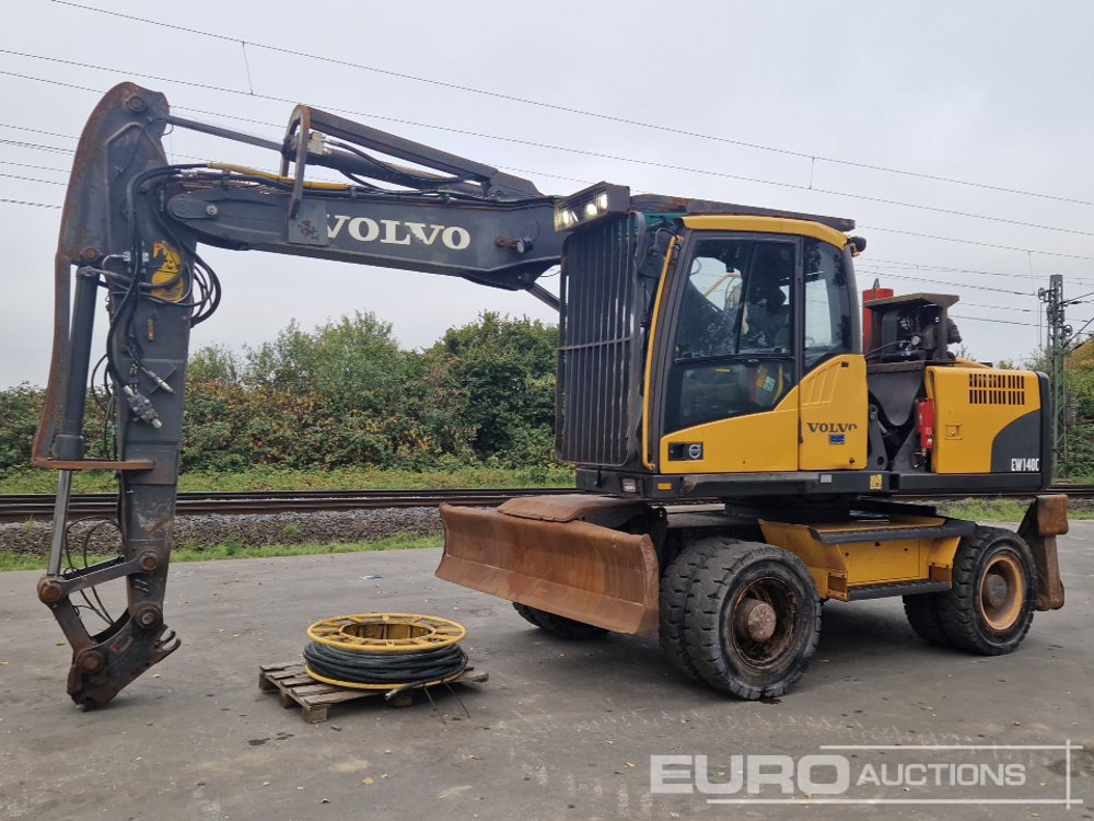 2011 Volvo EW140C - Wheel excavator: picture 1 2011 Volvo EW140C - Wheel excavator: picture 1