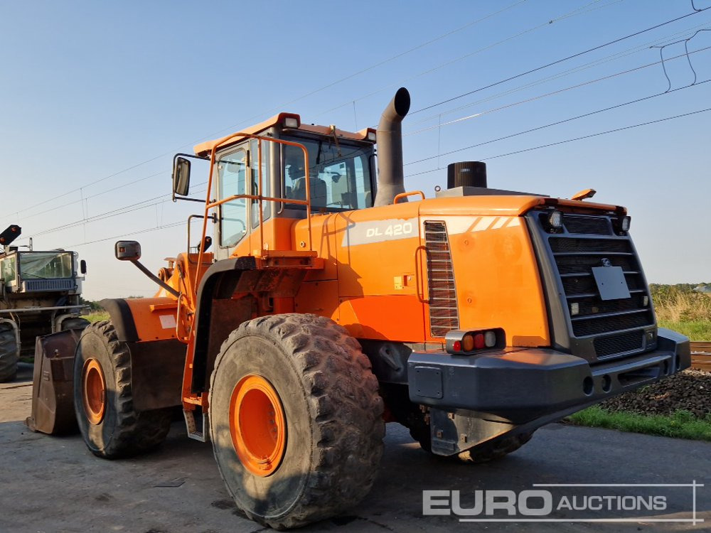 2012 Doosan DL420-3 - Wheel loader: picture 3 2012 Doosan DL420-3 - Wheel loader: picture 3