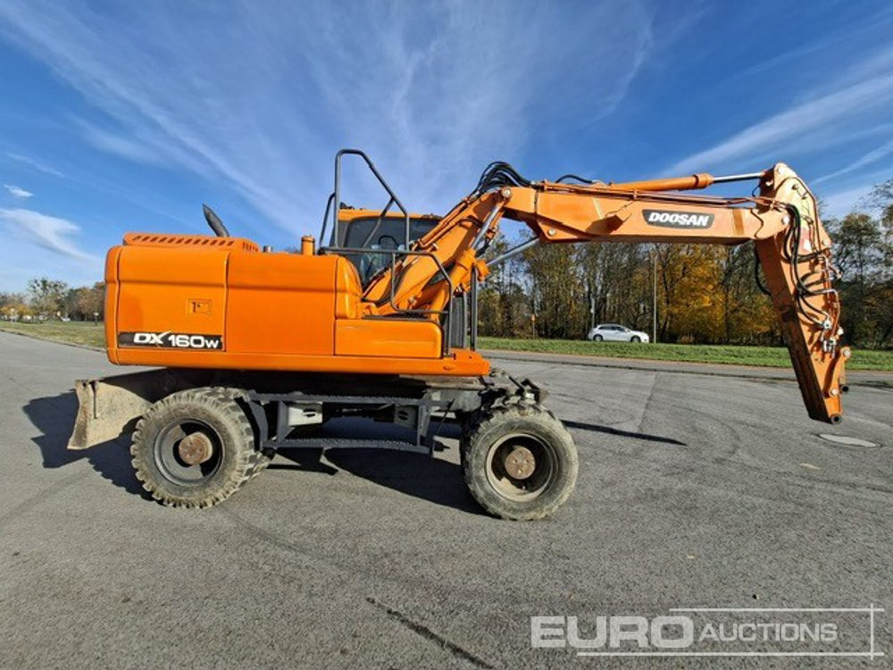 2013 Doosan DX160W - Wheel excavator: picture 5 2013 Doosan DX160W - Wheel excavator: picture 5