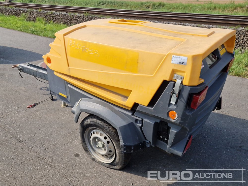 2014 Atlas Copco XAS37KD 78CFM - Air compressor: picture 2 2014 Atlas Copco XAS37KD 78CFM - Air compressor: picture 2