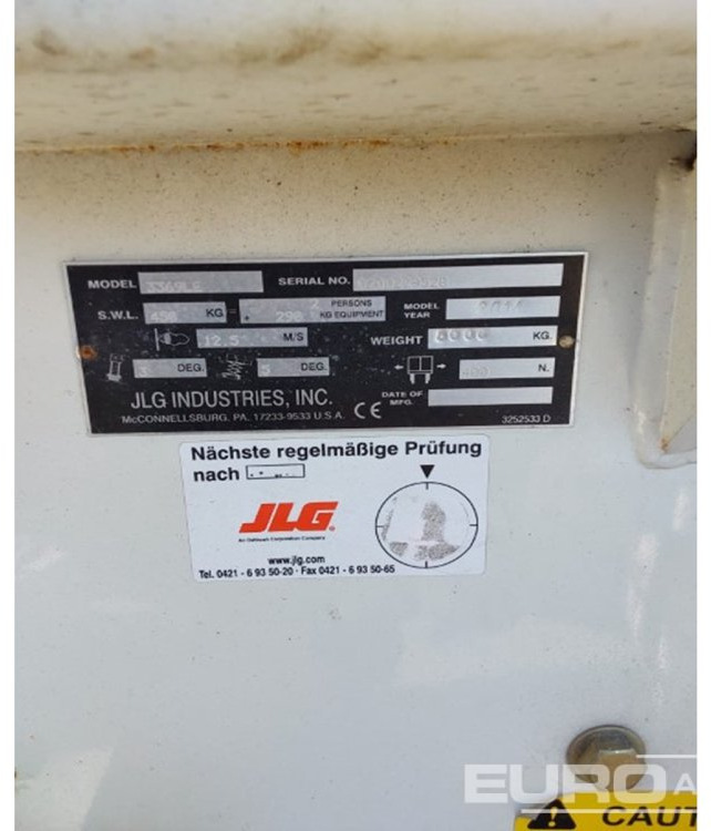 2014 JLG 3369LE - Aerial platform: picture 3 2014 JLG 3369LE - Aerial platform: picture 3