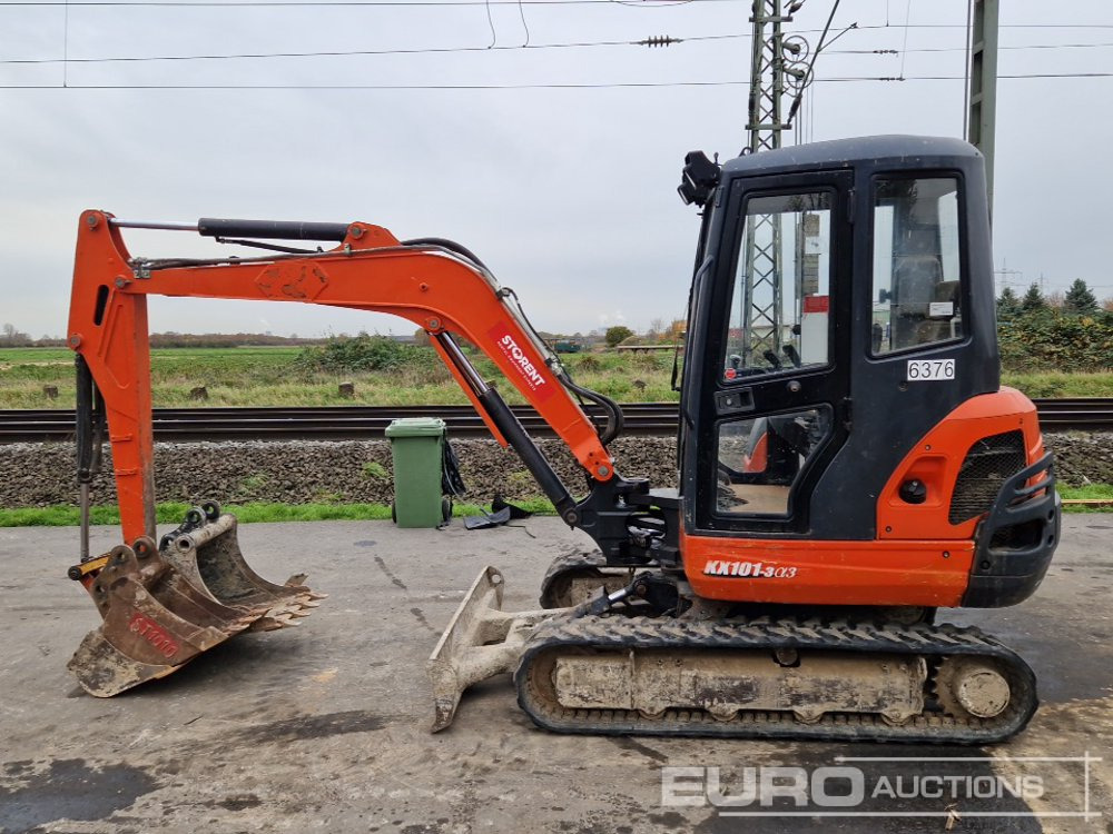 2014 Kubota KX101-3 A3 - Mini excavator: picture 2 2014 Kubota KX101-3 A3 - Mini excavator: picture 2