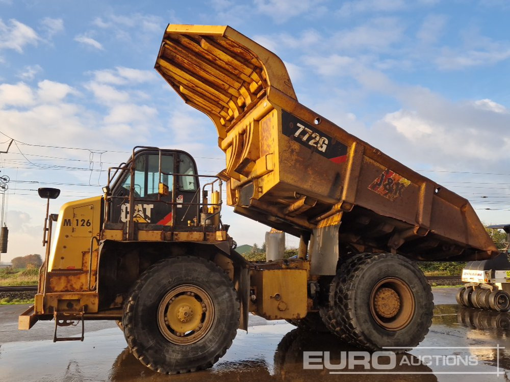2016 CAT 772G - Rigid dumper/ Rock truck: picture 2 2016 CAT 772G - Rigid dumper/ Rock truck: picture 2
