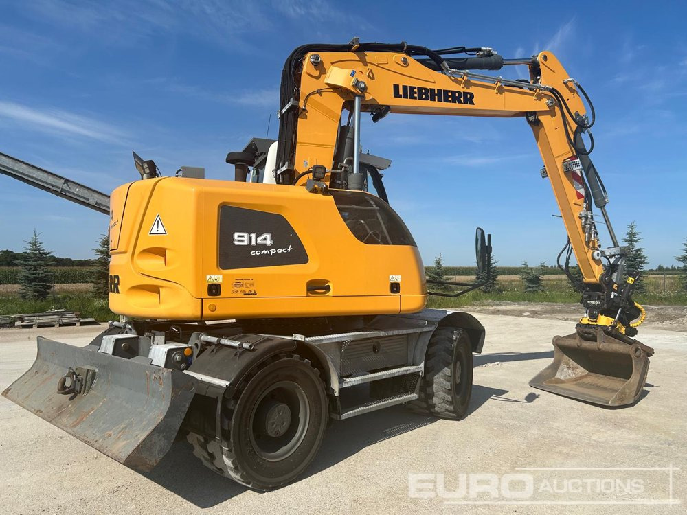 2016 Liebherr A914 Compact - Wheel excavator: picture 5 2016 Liebherr A914 Compact - Wheel excavator: picture 5