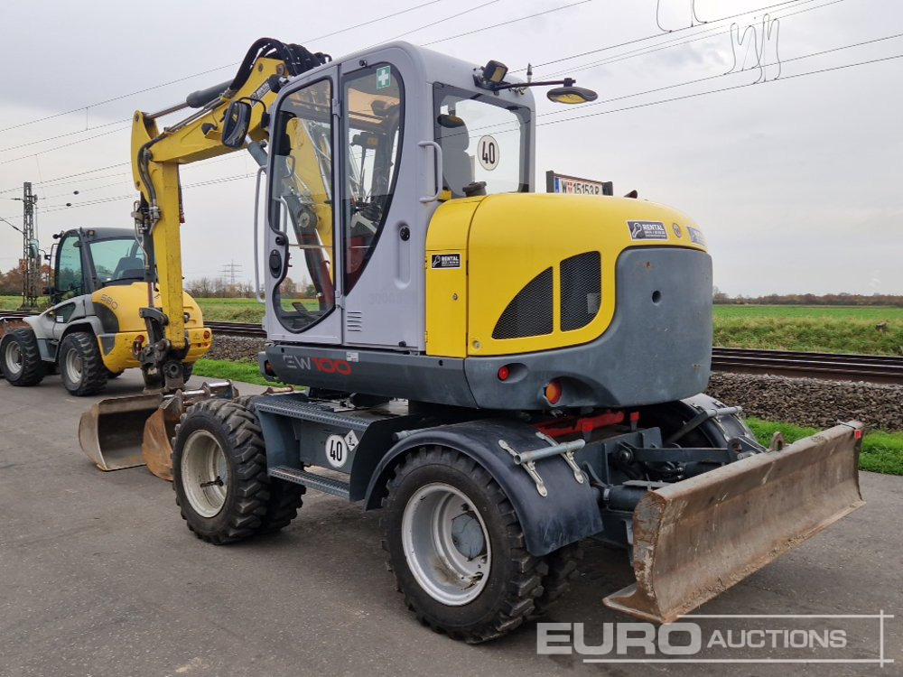 2016 Wacker Neuson EW100 - Wheel excavator: picture 3 2016 Wacker Neuson EW100 - Wheel excavator: picture 3