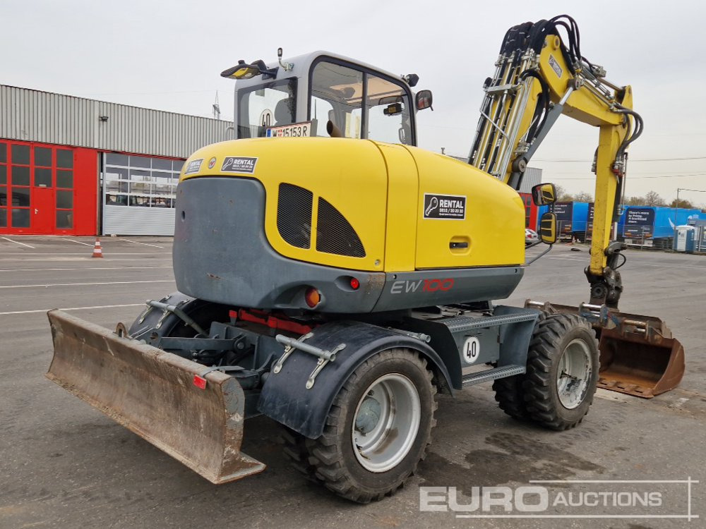 2016 Wacker Neuson EW100 - Wheel excavator: picture 5 2016 Wacker Neuson EW100 - Wheel excavator: picture 5