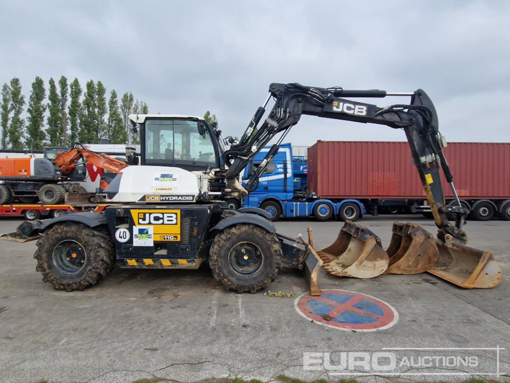 Wheel excavator 2018 JCB Hydradig HD110WT: picture 6