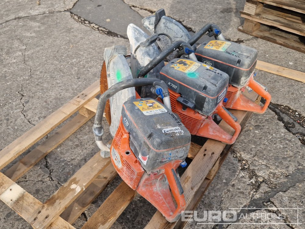 2019 Husqvarna Petrol Concrete Saws (3 of) - Asphalt machine: picture 2 2019 Husqvarna Petrol Concrete Saws (3 of) - Asphalt machine: picture 2