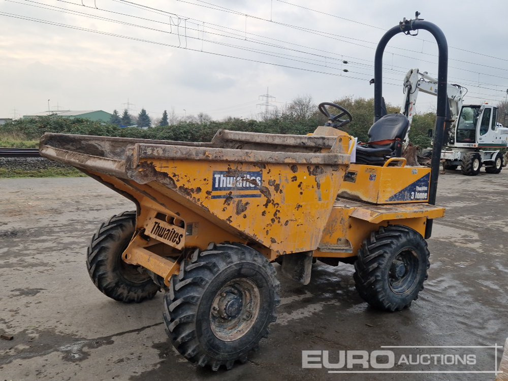 2019 Thwaites 3 Ton Dumper, Rolll Bar - Mini dumper: picture 1 2019 Thwaites 3 Ton Dumper, Rolll Bar - Mini dumper: picture 1