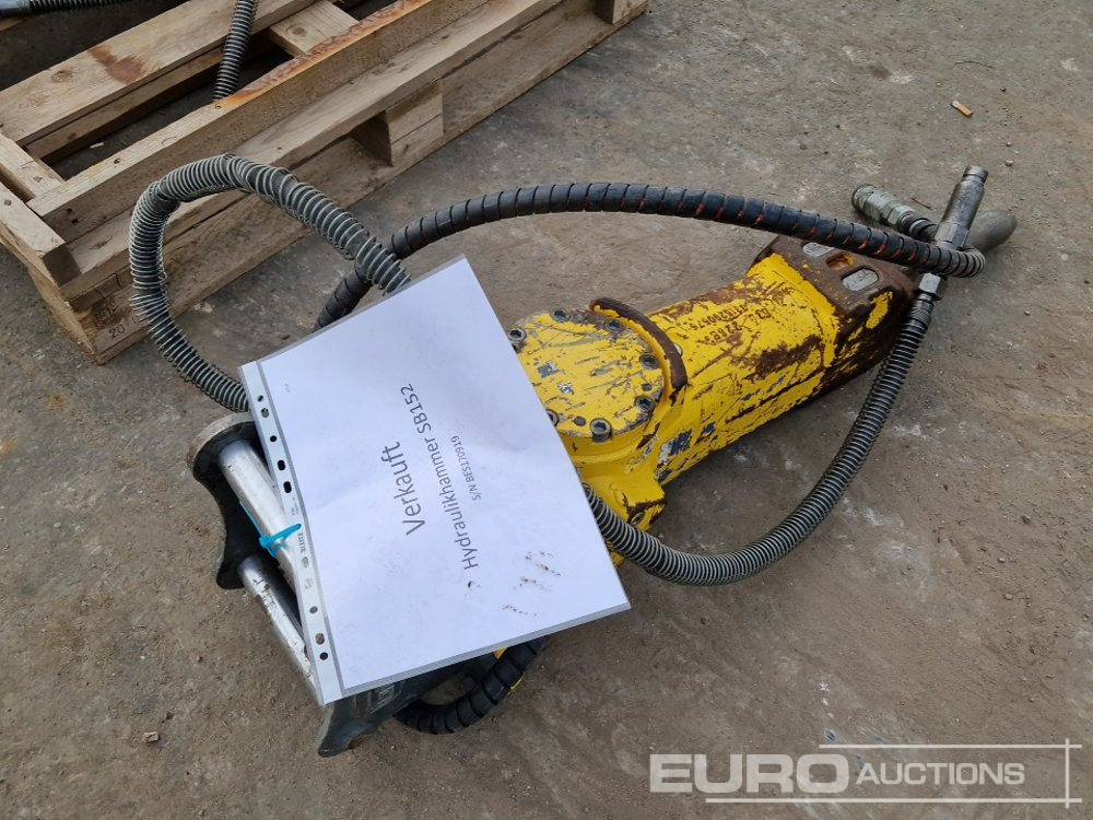 2021 Epiroc SB 152 - Hydraulic hammer: picture 3 2021 Epiroc SB 152 - Hydraulic hammer: picture 3