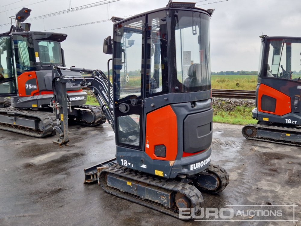 2022 Eurocomach 18ZT - Mini excavator: picture 3 2022 Eurocomach 18ZT - Mini excavator: picture 3