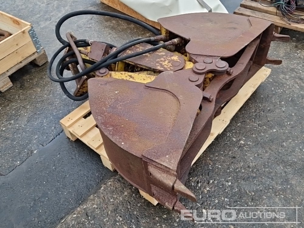 14" Hydraulic Rotating Clamshell Bucket - Attachment for Excavator: picture 4 14" Hydraulic Rotating Clamshell Bucket - Attachment for Excavator: picture 4