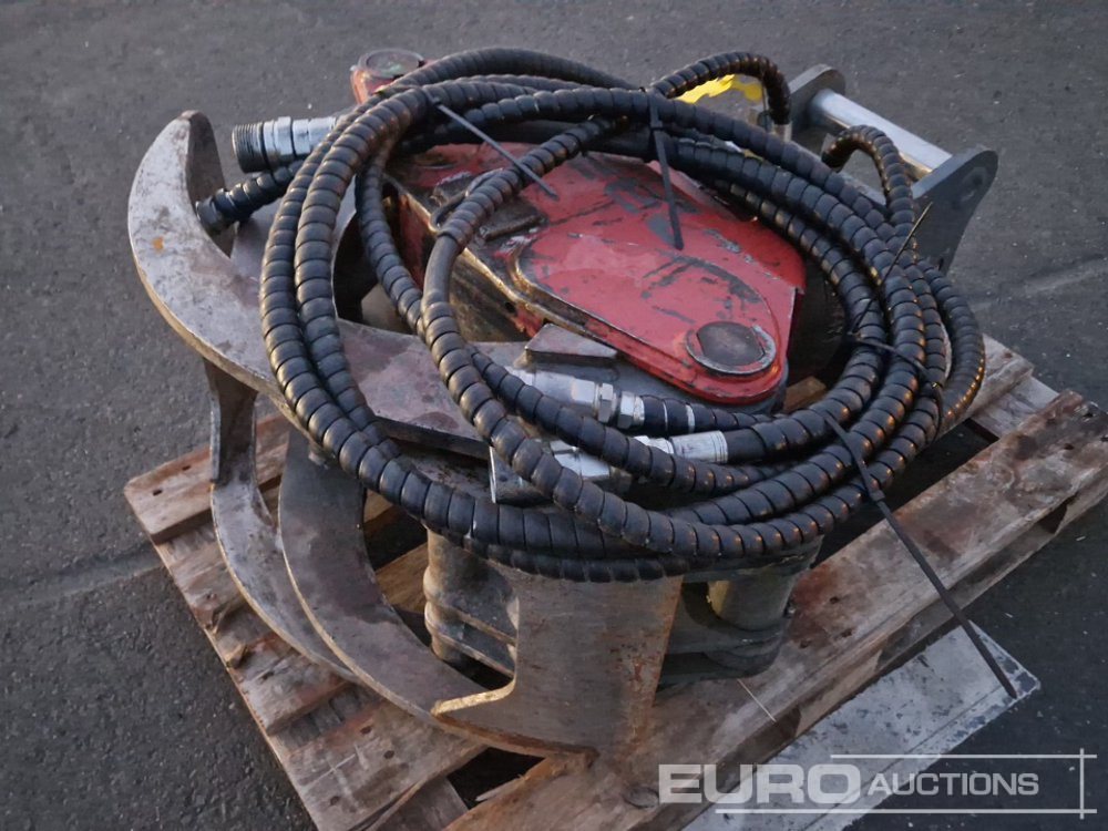 2020 Thumm HG08 Hydraulic Rotating Wood Grapple - Attachment for Excavator: picture 1 2020 Thumm HG08 Hydraulic Rotating Wood Grapple - Attachment for Excavator: picture 1