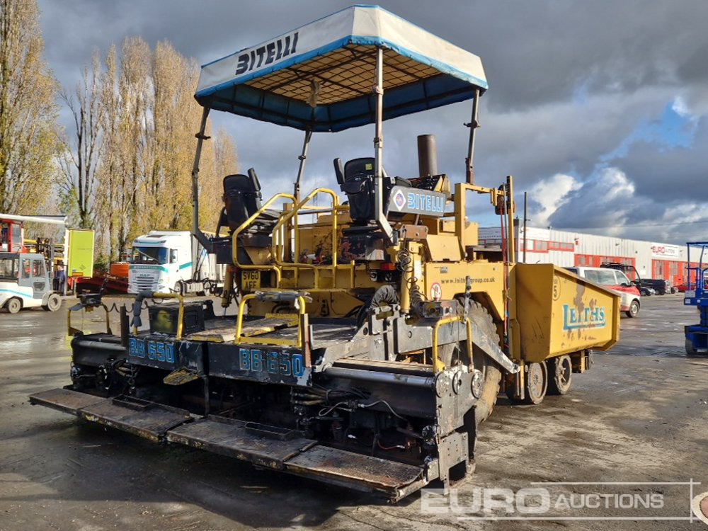 Bitelli BB650 - Asphalt paver: picture 5 Bitelli BB650 - Asphalt paver: picture 5