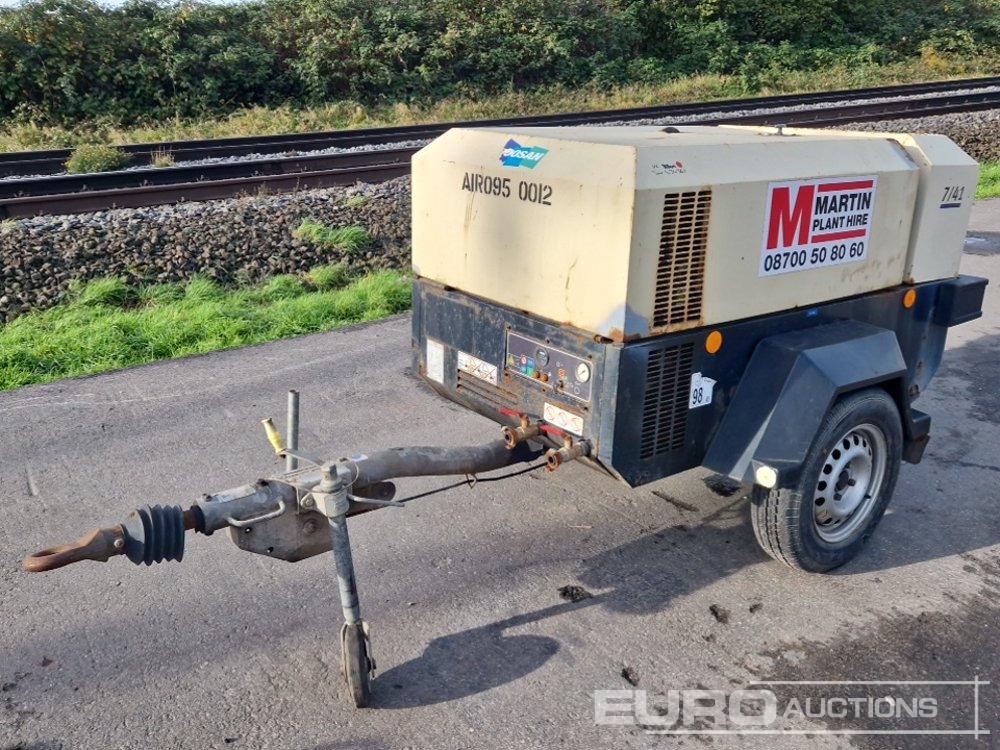 Doosan 7/41 140CFM - Air compressor: picture 1 Doosan 7/41 140CFM - Air compressor: picture 1