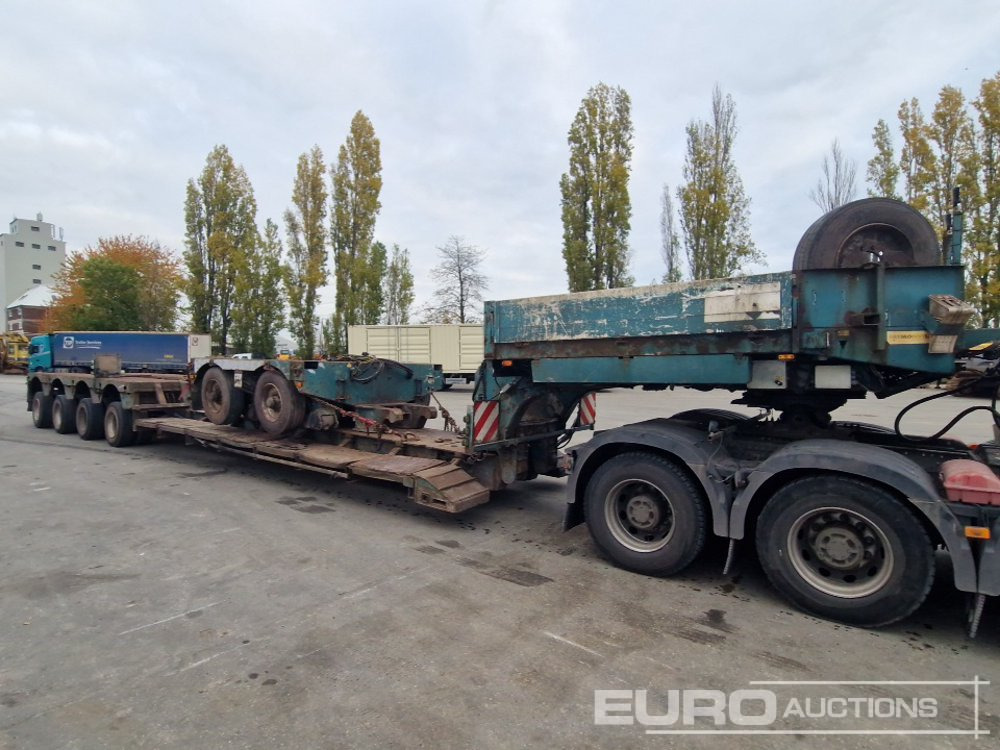 Faymonville 4 Axle Low Loader Trailer, Twin Axle Extension - Low loader semi-trailer: picture 5 Faymonville 4 Axle Low Loader Trailer, Twin Axle Extension - Low loader semi-trailer: picture 5