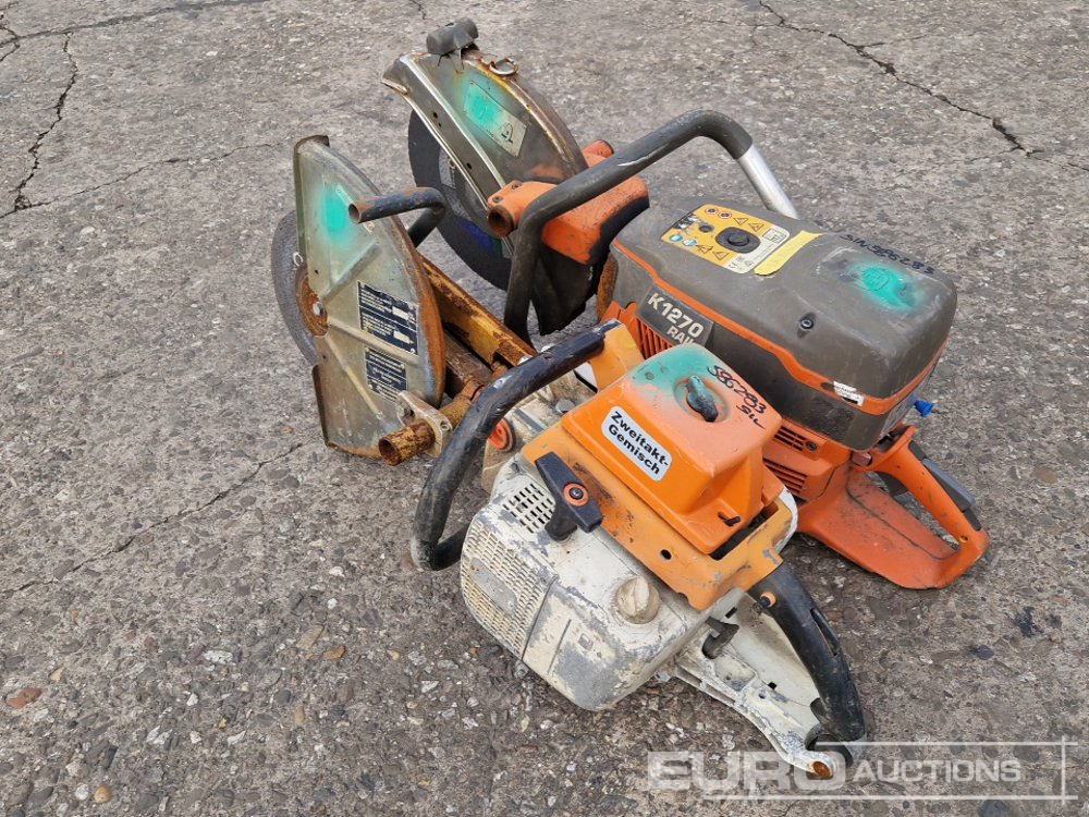 Husqvarna Concrete Saws (2 of) - Asphalt machine: picture 2 Husqvarna Concrete Saws (2 of) - Asphalt machine: picture 2