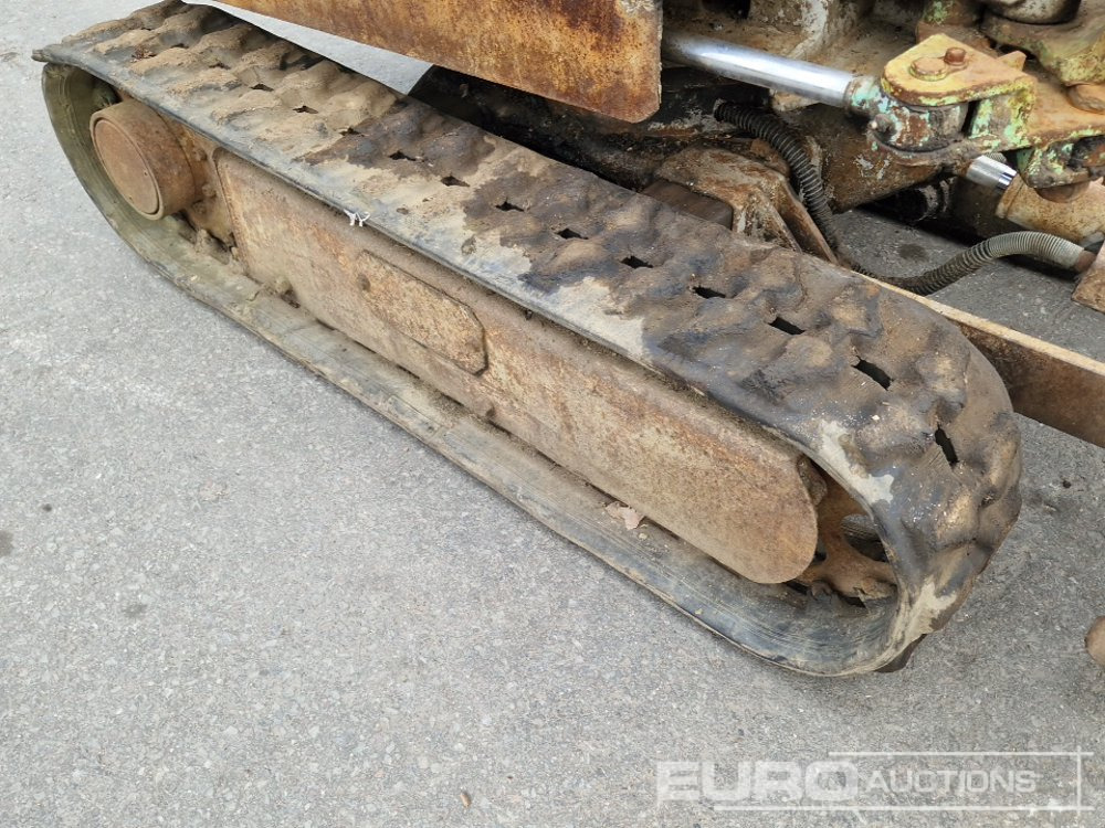 Mini excavator Kobelco Rubber Tracks, Blade, Offset: picture 7
