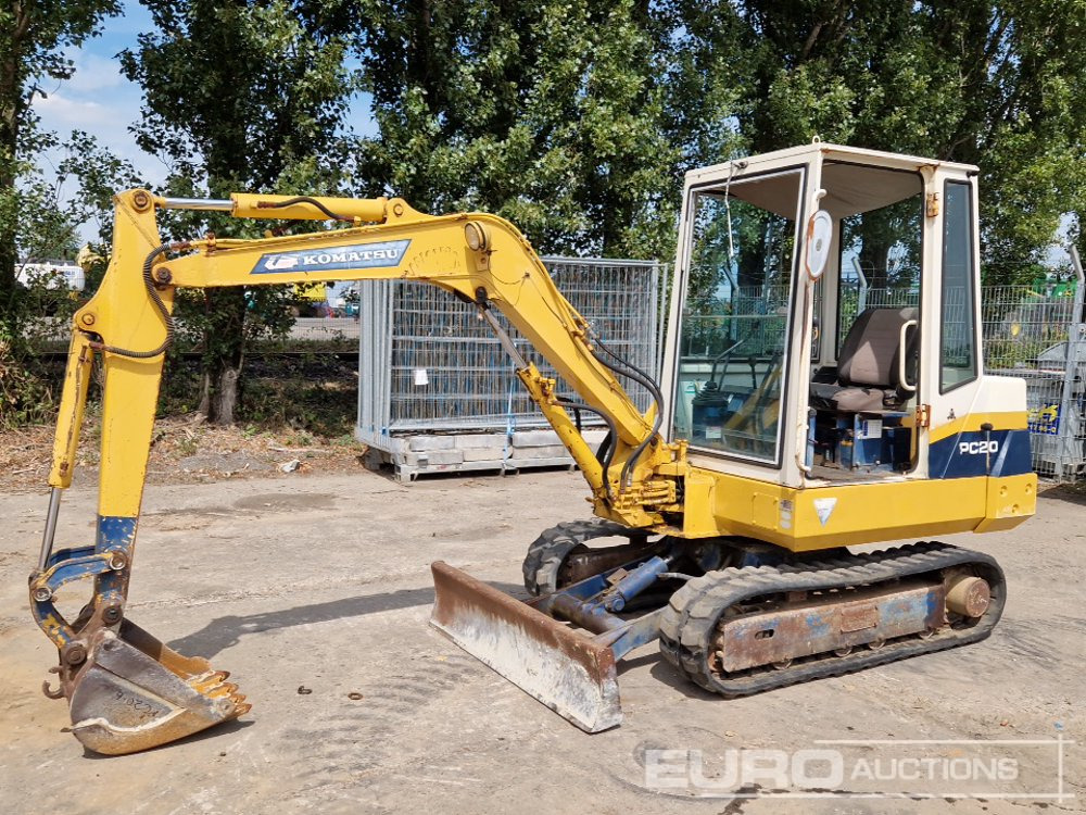 Komatsu PC20-6 - Mini excavator: picture 1 Komatsu PC20-6 - Mini excavator: picture 1