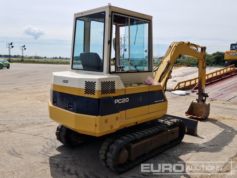 Komatsu PC20-6 - Mini excavator: picture 5 Komatsu PC20-6 - Mini excavator: picture 5