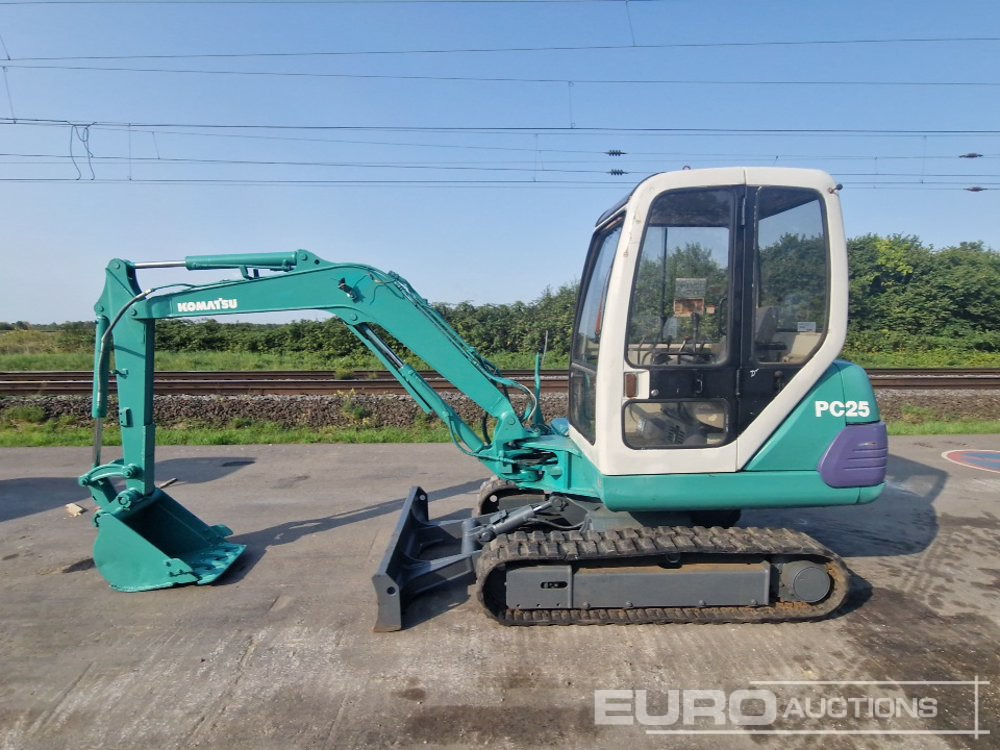 Komatsu PC25-1E - Mini excavator: picture 2 Komatsu PC25-1E - Mini excavator: picture 2