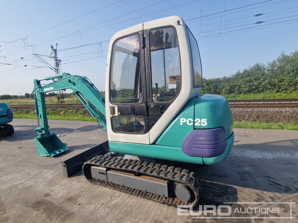 Komatsu PC25-1E - Mini excavator: picture 3 Komatsu PC25-1E - Mini excavator: picture 3