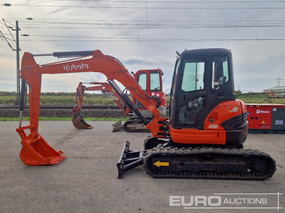 Kubota 55U - Mini excavator: picture 2 Kubota 55U - Mini excavator: picture 2