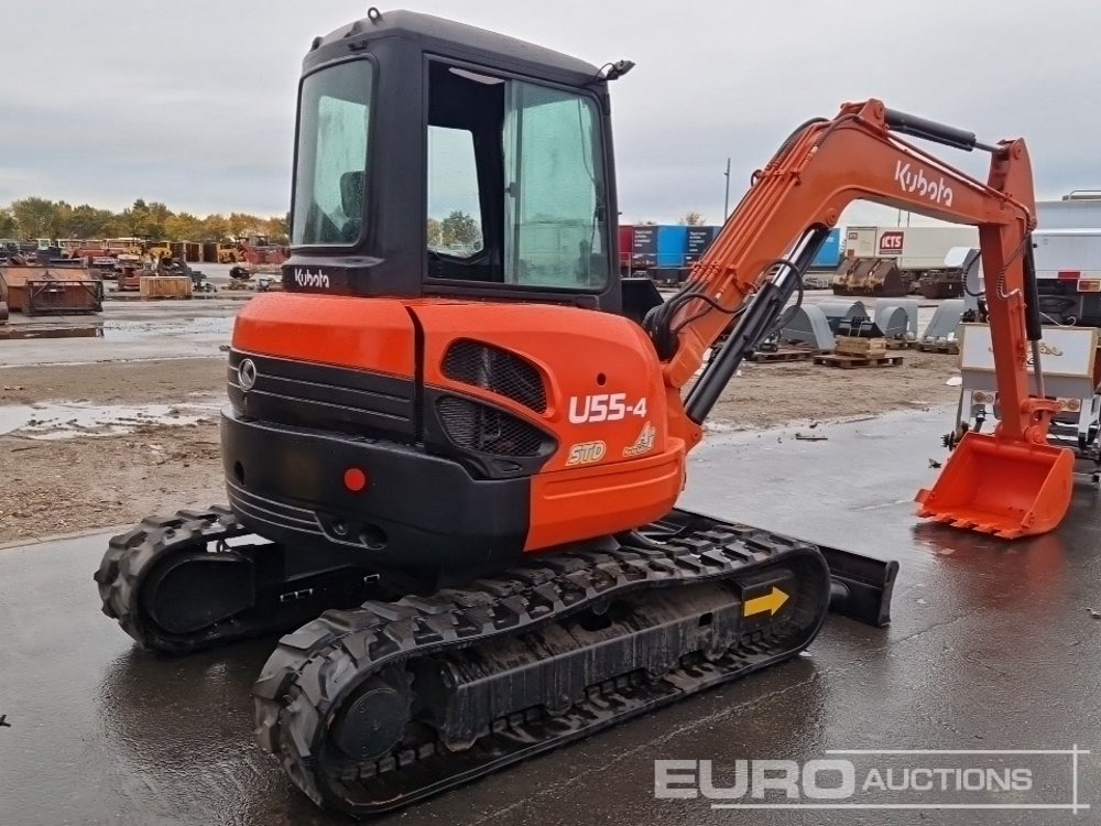 Kubota 55U - Mini excavator: picture 5 Kubota 55U - Mini excavator: picture 5