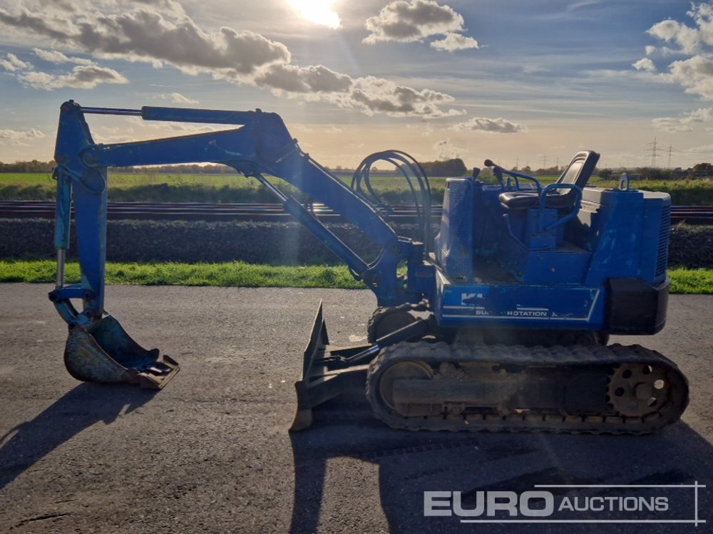 Kubota KH-55 Rubber Tracks, Blade, Offset, Bucket - Mini excavator: picture 2 Kubota KH-55 Rubber Tracks, Blade, Offset, Bucket - Mini excavator: picture 2