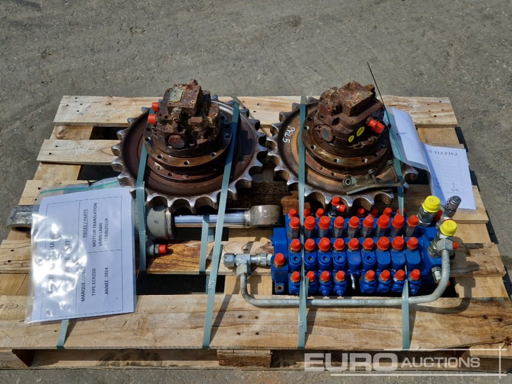 Pallet Final Drives, Distribution Block to suit Volvo ECR25D - Spare parts for Excavator: picture 1 Pallet Final Drives, Distribution Block to suit Volvo ECR25D - Spare parts for Excavator: picture 1