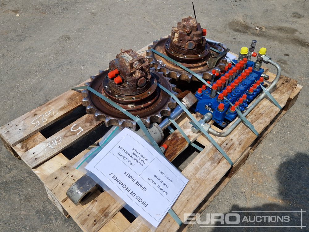 Pallet Final Drives, Distribution Block to suit Volvo ECR25D - Spare parts for Excavator: picture 4 Pallet Final Drives, Distribution Block to suit Volvo ECR25D - Spare parts for Excavator: picture 4