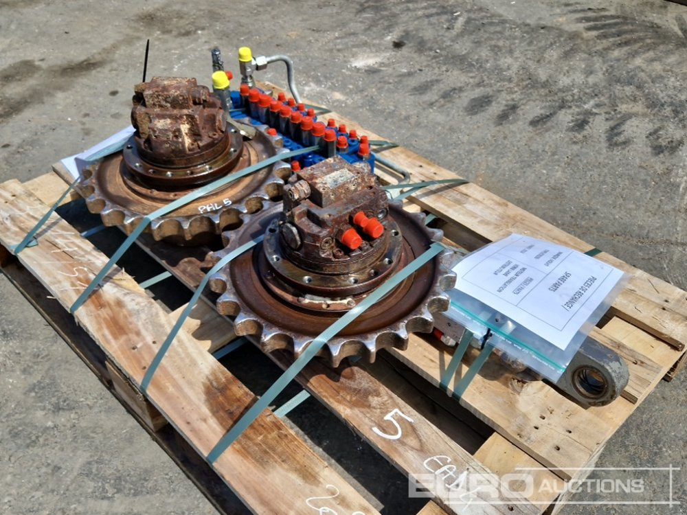 Pallet Final Drives, Distribution Block to suit Volvo ECR25D - Spare parts for Excavator: picture 3 Pallet Final Drives, Distribution Block to suit Volvo ECR25D - Spare parts for Excavator: picture 3