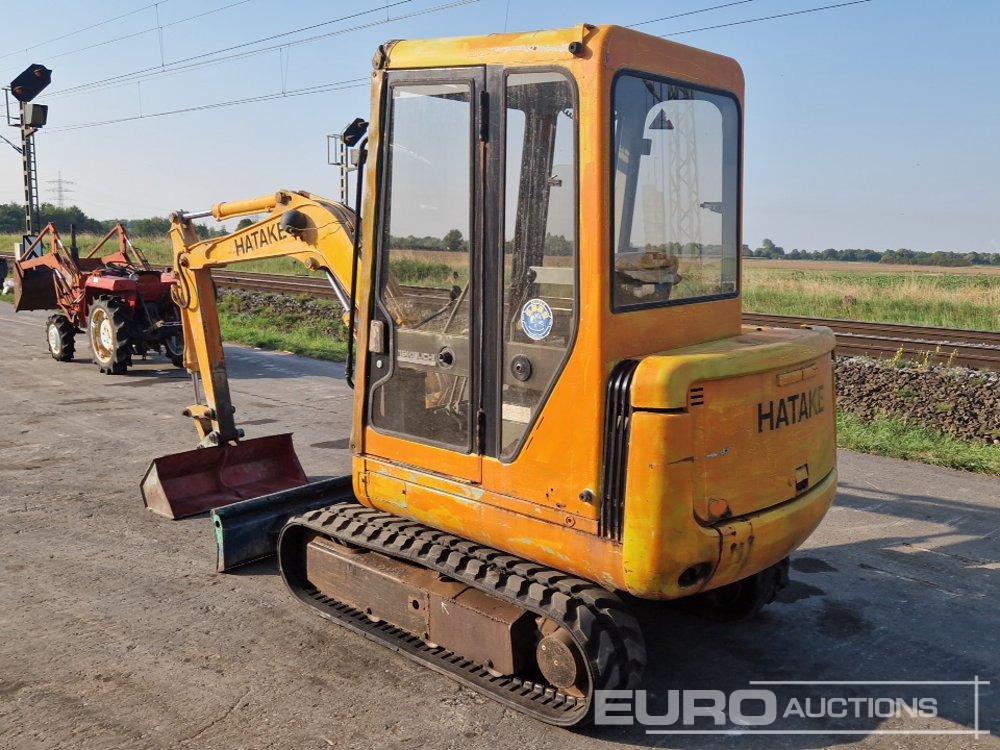 Takeuchi TB025 - Mini excavator: picture 3 Takeuchi TB025 - Mini excavator: picture 3