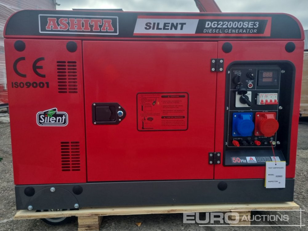Unused Ashita Power DG22000SE3 - Generator set: picture 3 Unused Ashita Power DG22000SE3 - Generator set: picture 3