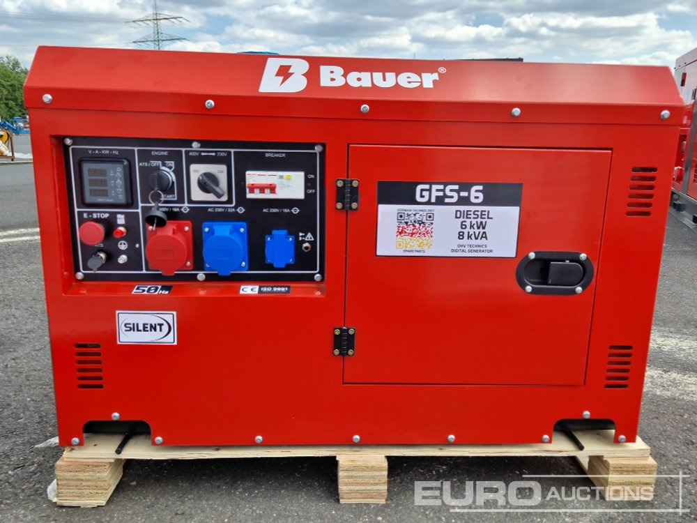 Unused Bauer GFS-6 - Generator set: picture 2 Unused Bauer GFS-6 - Generator set: picture 2