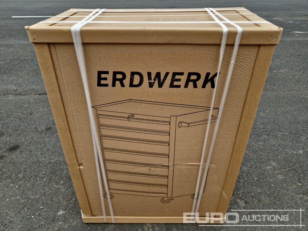 Unused ERDWERK ER7 Tool Cabinet, 7 Drawers, including Tools - Workshop equipment: picture 2 Unused ERDWERK ER7 Tool Cabinet, 7 Drawers, including Tools - Workshop equipment: picture 2