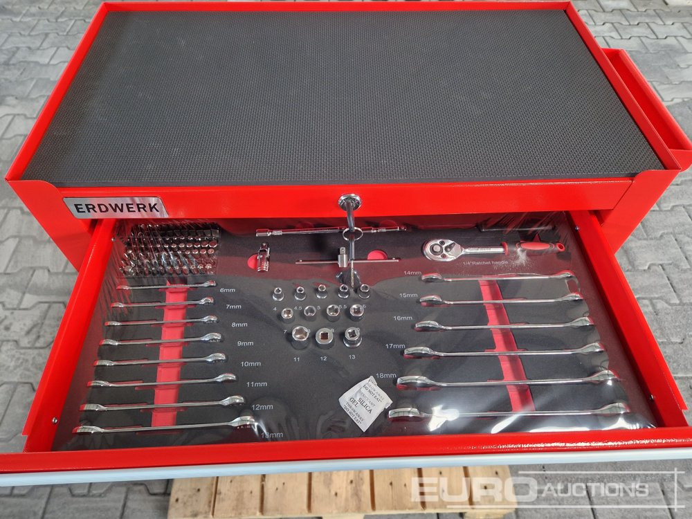Unused ERDWERK ER7 Tool Cabinet, 7 Drawers, including Tools - Workshop equipment: picture 5 Unused ERDWERK ER7 Tool Cabinet, 7 Drawers, including Tools - Workshop equipment: picture 5