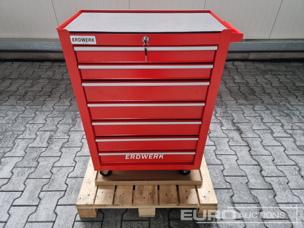 Unused ERDWERK ER7 Tool Cabinet, 7 Drawers, including Tools - Workshop equipment: picture 3 Unused ERDWERK ER7 Tool Cabinet, 7 Drawers, including Tools - Workshop equipment: picture 3