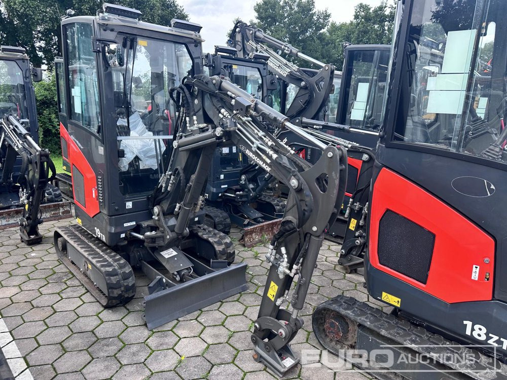 Unused Eurocomach 19TR - Mini excavator: picture 1 Unused Eurocomach 19TR - Mini excavator: picture 1